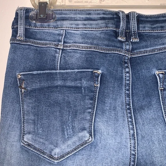 Bebe Distressed Denim - Picture 9 of 10